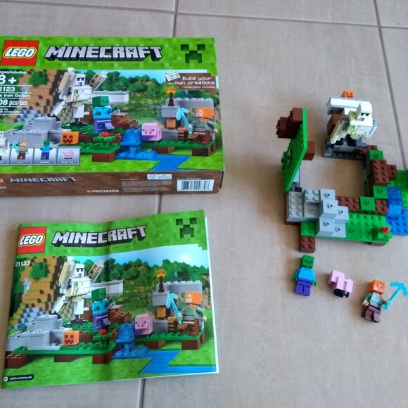 LEGO MINECRAFT THE IRON GOLEM 21123 - Picture 3 of 8